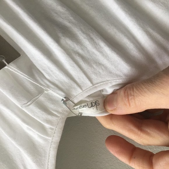 100% cotton Maxi- luxury Chemise by SKIN - Picture 5 of 5